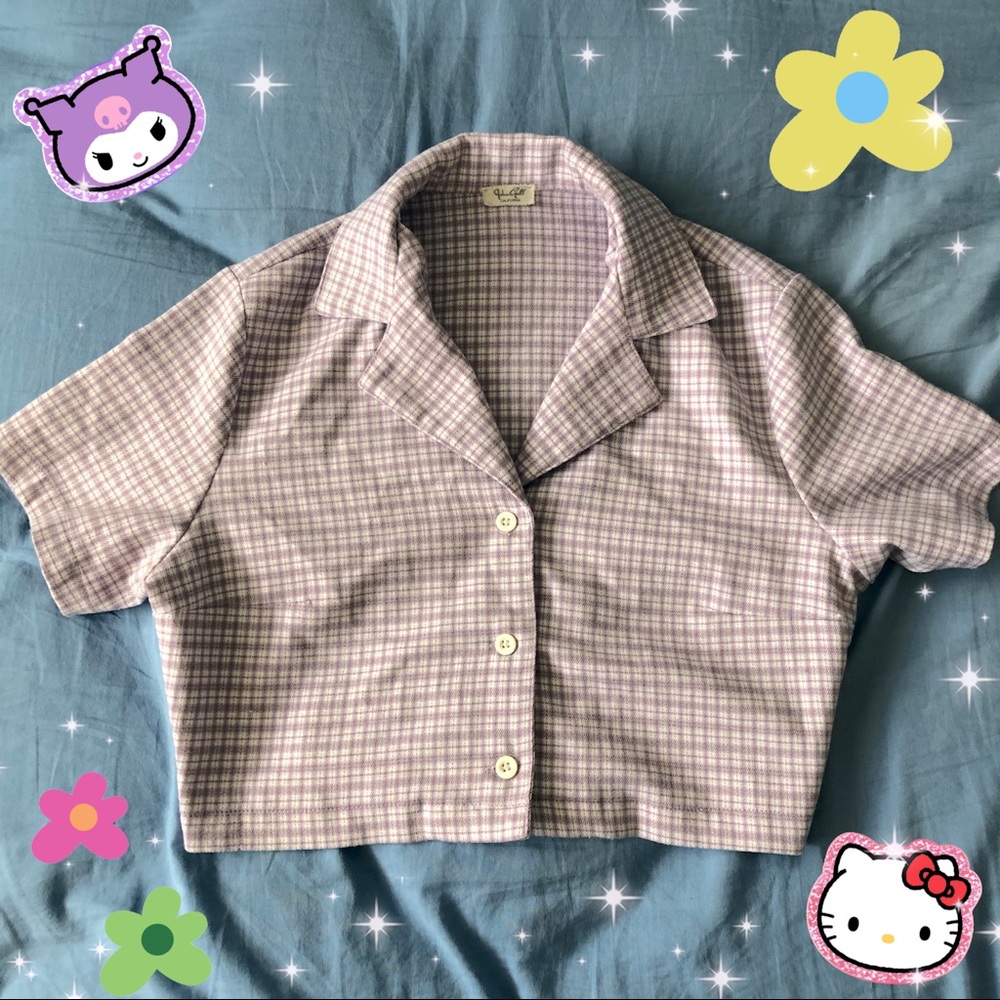 Purple Brandy Melville Vivian Top